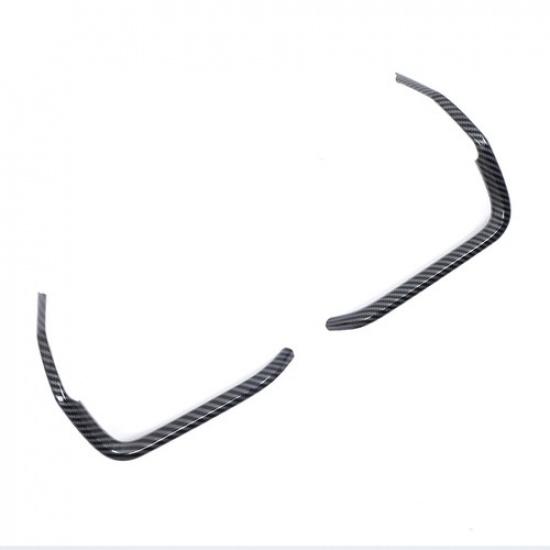 Bande Décorative de Prise d'Air Latérale Centrale en ABS Fibre de Carbone Pour Toyota Grand Highlander 24+