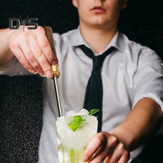 Igła do łamania lodu z drewnianym kapeluszem Wielofunkcyjne kostki do lodu do barów, kuchni, kempingów i barmanów