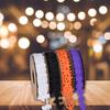 Haunting Beauty Decorative Halloween Ribbon Showcasing Bat Motif Perfect for Party Tool and Fashion Hair Accessories