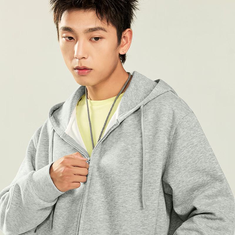 Warrior Men's Heavyweight Hooded Full-Zip Sweatshirt