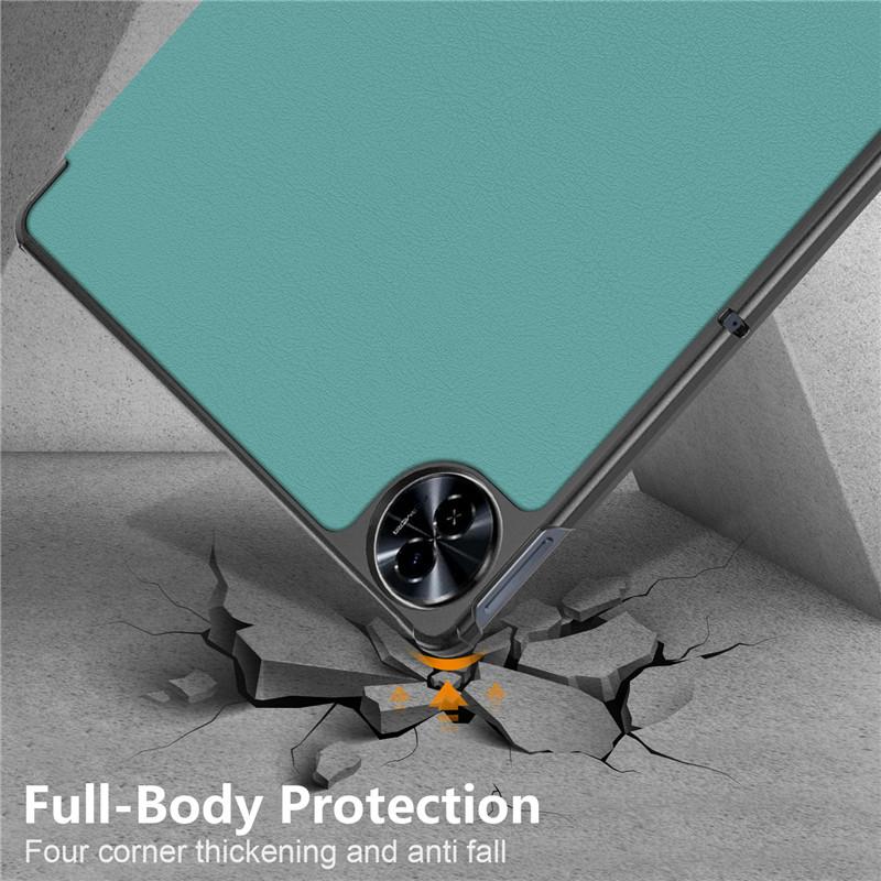 Pouzdro na tablet pro Realme Pad 2 Case 2023 11,5palcový PU kožený trojskládací stojan Magnetický ochranný kryt pro Realme Pad 2 Tablet Case pro děti