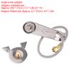 1Set Picnic Camping Stove Split Converter Connector Gas Tank Adapter Incldue Box