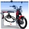 Quick Install Motorcycle Switches Handlebar Mount Horn Headlight Strobe Momentary Button Fuel Efficient Ergonomic Grip