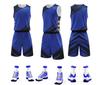Uniforme de Treino de Basquete para Adulto e Jovem - Camisa de Secagem Rápida com Estampa Personalizada para Competições de Equipe