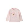 PawinPaw Girls' Pink Cartoon Bear Knitted Sweater