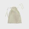 Inner Drawstring Pouch L (Cotton Ivory)