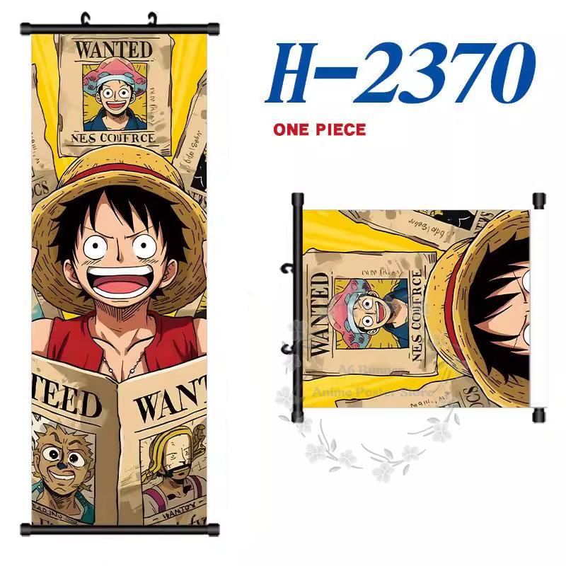 Latest O-One P-Piece Poster Scroll Painting Peripheral Hanging Painting Bedside Living Room Background Wall Cloth Painting