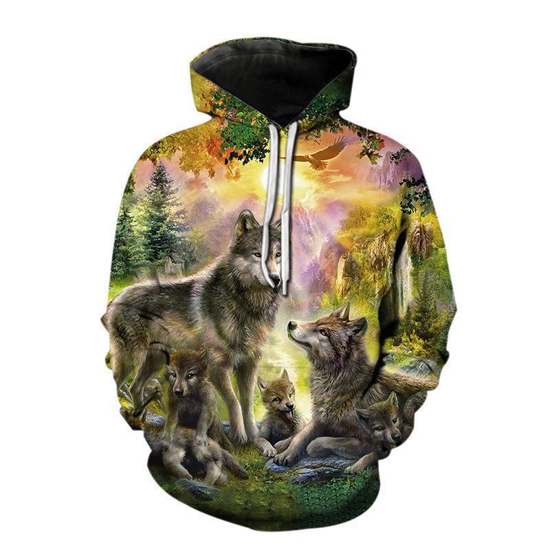 

2024 Рождественская ночь ужасов 3D толстовка осень/зима новая 3D цифровая печать мужская толстовка с капюшоном рубашка 6XL