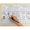 Letters A-Z Tracing Practice Workbook Preschool English Learning Kindergarten Alphabet Writing Coloring Book Montessori A4 Size