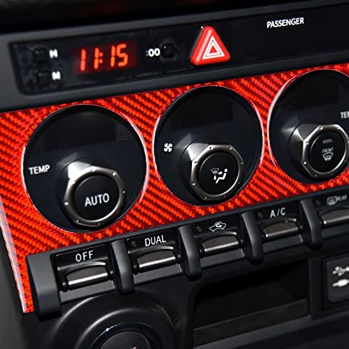 AIRSPEED Subaru BRZ ZC6 Toyota 86 ZN6 Exclusive Air Conditioning Control Panel Cover Carbon Fiber Vehicle Specific Interior Decoration Accessorie