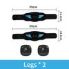 EMS Abdominal Toning Belt Muscle Stimulator Calories Display Abs Trainer Muscle Toner Body Shaping Massager Fat Burn Lose Weight