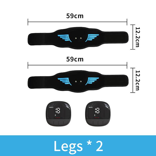 EMS Abdominal Toning Belt Muscle Stimulator Calories Display Abs Trainer Muscle Toner Body Shaping Massager Fat Burn Lose Weight