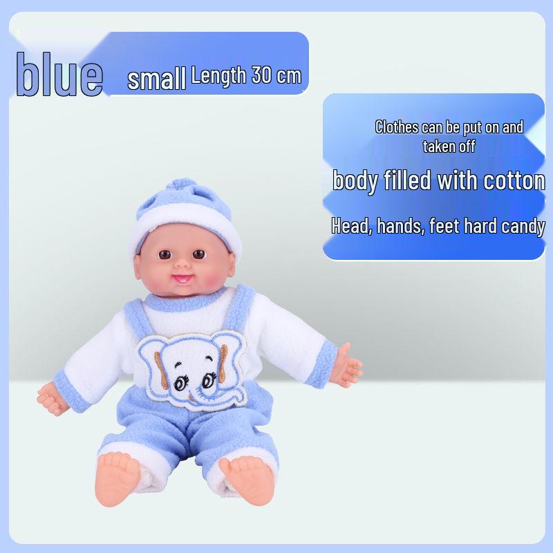 Toddler Nursery Doll: Soft Rubber Baby Doll That Talks and Can Be Breastfed, Perfect for Dollhouse Play.