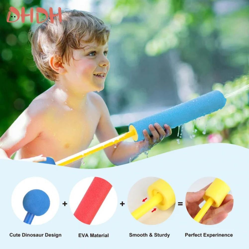 5/20 Pcs Kids Water Guns Set – Foam Bubble Sprayer Blaster with Detachable Nozzle, Beach & Pool Summer Toys for Outdoor Play