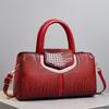 Fashionable Ladies Handbag PU Leather Polyester Lining Zipper Closure Shoulder Bag Essential for Commuting Day Crossbody Bags