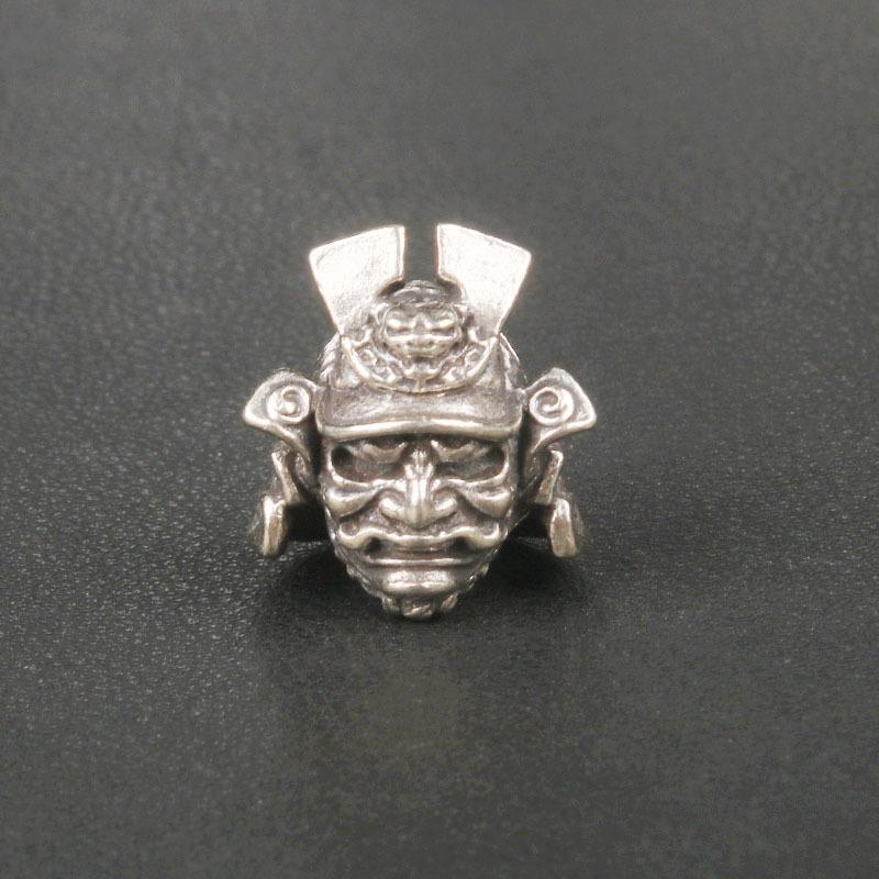 Brass Skull Head Paracord & Keyring Pendant DIY Accessory