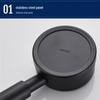 Lánmò Black Slender Waist Pressurized Handheld Shower Head CN Plug (adapter Included)