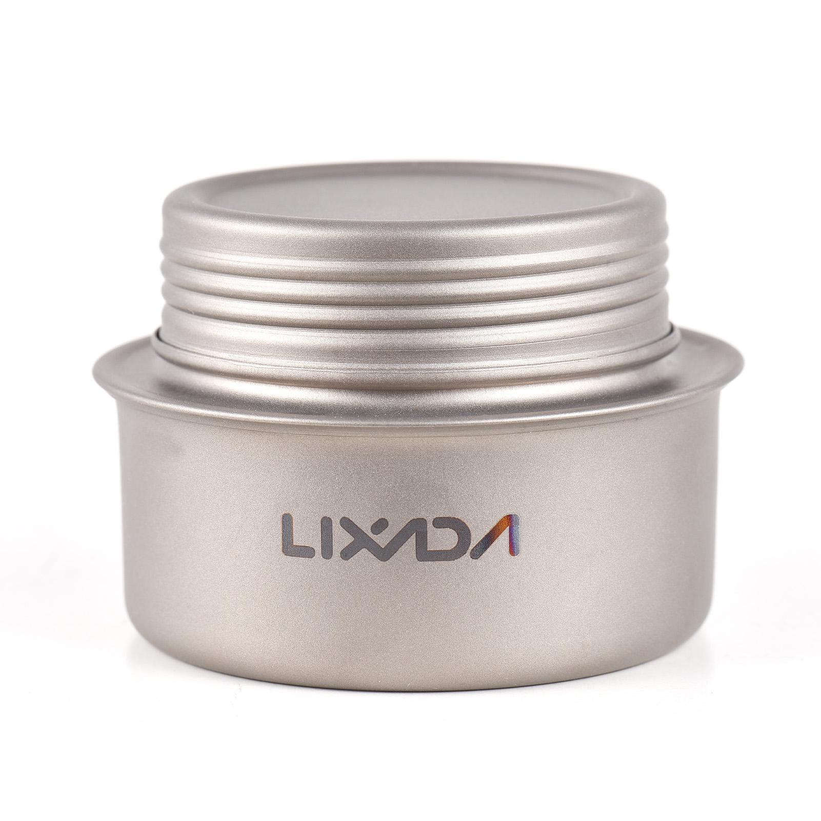 

Portable Mini Backpacking Stove Lightweight Ti Alcohol Burner Efficient and Safe Camp Stove for Outdoor Activities