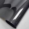 Car Body Styling Vinyl Wrap 6D Forged Carbon Fiber PET Matte Black Sticker Waterproof Protective Film For Vehicle Auto Parts