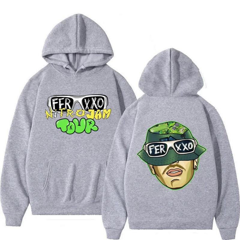 Feid Ferxxo Tour Bluza z kapturem Męska Damska Bluza z kapturem