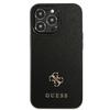 Guess Guhcp13Lps4Mk Iphone 13 Pro / 13 6,1 Czarny/Black Hardcase Saffiano 4G Małe Metalowe Logo
