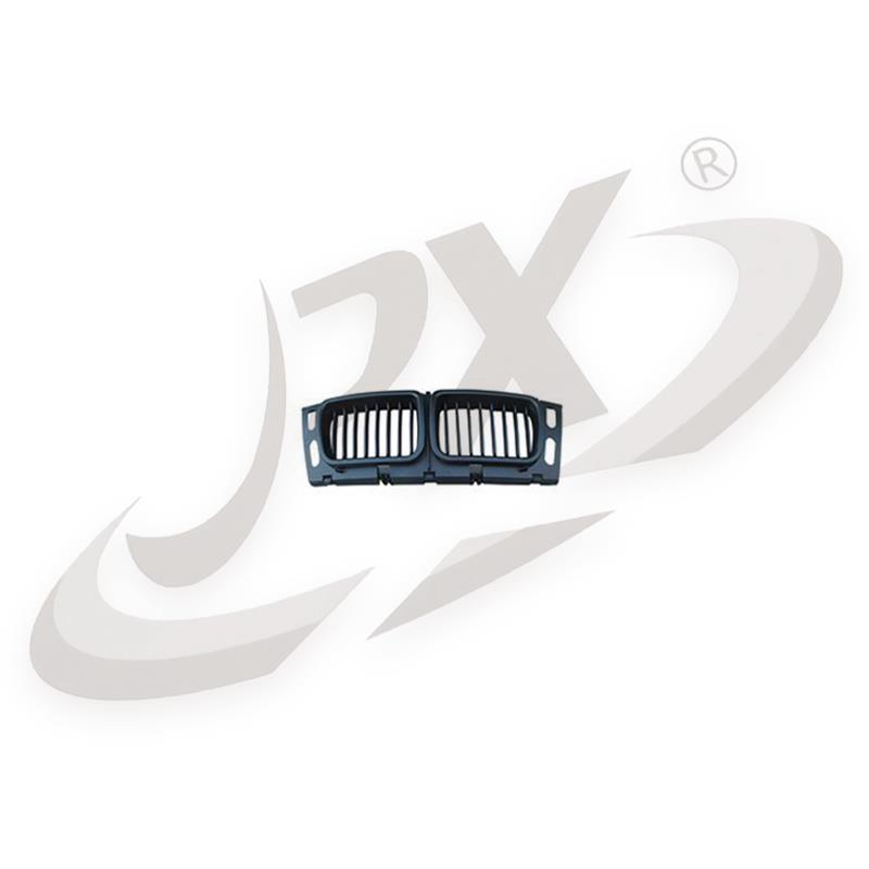 1988-1994 BMW 5er E34 Mattschwarz Dreifarbig Frontgrill