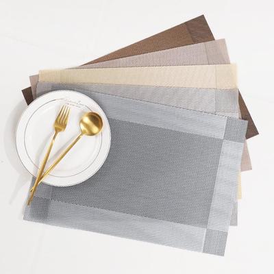 Teslin PVC Hitzebeständiges Platzset - High-End Ins Stil für Esstische