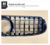 Mercedes-Benz GLC GT Style Coupe Sportgrill Vertikaler Steg L260 300