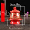 Coppa per Acqua per Altare Buddista in Ceramica di Loto con Mantra della Grande Compassione - Tazza per Offerte a Guanyin