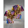 Monster Pattern 3D Printed Children's T-shirt, Boys' Fun Short Sleeved Top