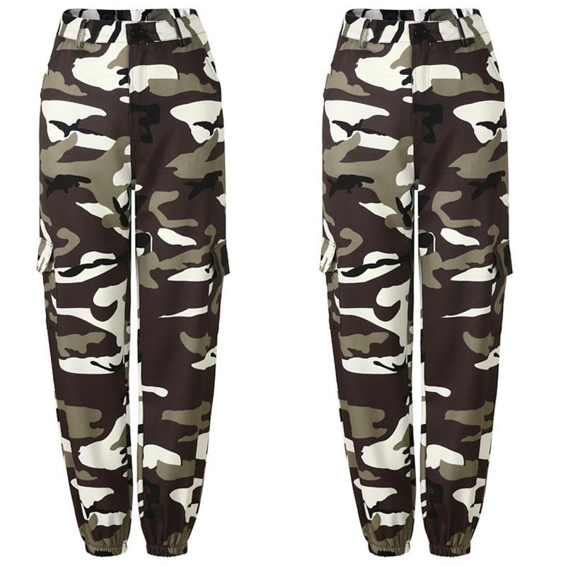 Womens Casual Military Army Combat Work Zipper Pants Trousers