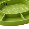 Snack Platter Football Field Tray, with Multiple Partitions, Durable PETG Party Kids Holder Supply for Watch Parties And Game Day Snacks Tray