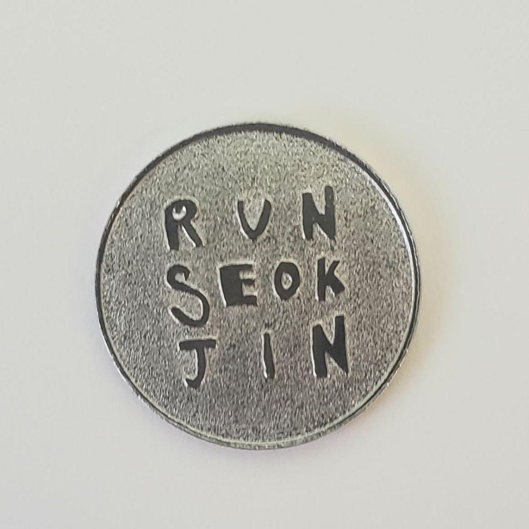 

[USED] Jin BTS RUN SEOK JIN Gacha Coin Medal