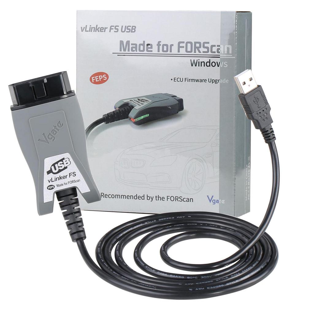 Vgate vLinker FS ELM327 Diagnostic Tool for Ford/Mazda FORScan HS/MS-CAN