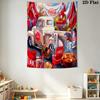 Cocacola Bottles Ice Bucket Tapestry Wallmounted Fashion Print Atmospheric Background Cloth Wall Decoration Wall Covering Decoration