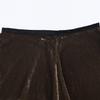 2025 Autumn European Style Women's Velvet Lace Skirt