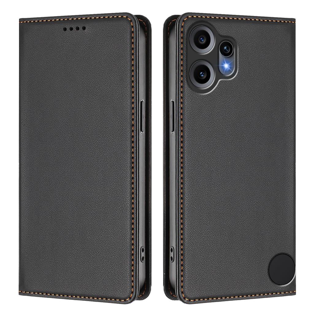 For Nothing CMF Phone 2 Pro Leather Wallet Case Magnetic Closure RFID Blocking Phone Cover