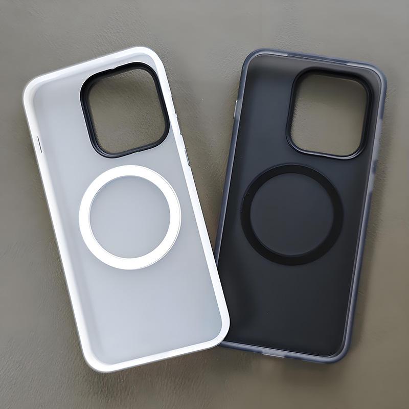 For Oppo Find X9 and X9 Pro Case Magsafe Anti-Fingerprint Slim Matte Black Translucent Frosted Baby Skin Touch Phone Cover