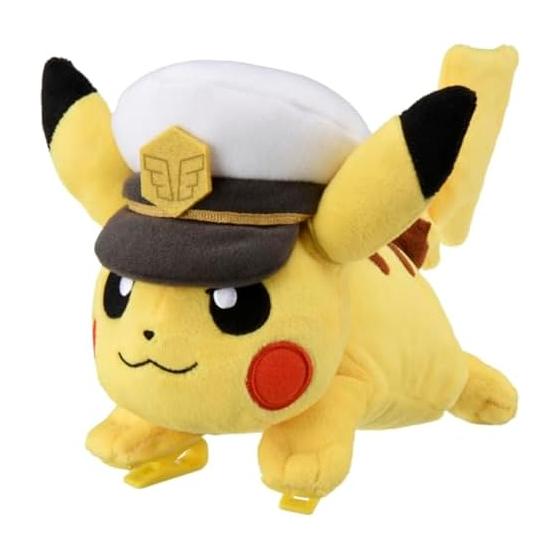 TAKARA TOMY Pocket Monster Pokemon Plush Toy Captain Pikachu