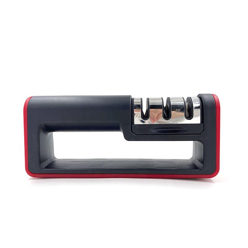 

Быстрая точилка для ножей Diamond Professional 3-х ступенчатая точилка Diamond Knife Sharpening Tools Sharpening Stone Kitchen Tools M чёрный