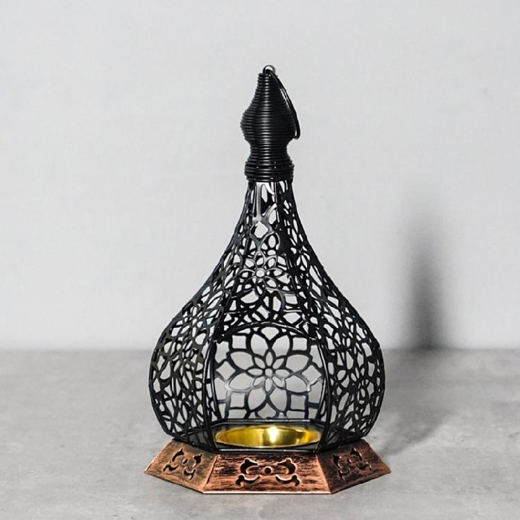 Sophisticated Gourd Candle Holder, for Adding Touch of Elegances To Any Indoor Setting Candle Holder Table Accessories