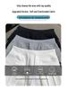 Women's Gray High Waist A-line Skort - Summer 2025 Slimming Petite Anti-Exposure Sports Skirt