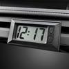 Car Digital Clock Mini Digital Clock Car Dashboard Clock LED Small Digital Clock Wall Date And Time Display Vehicle Adhesive