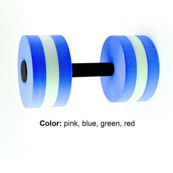 משקולות יד מונעות החלקה בצבע אחיד עמידות במים לאימון במים