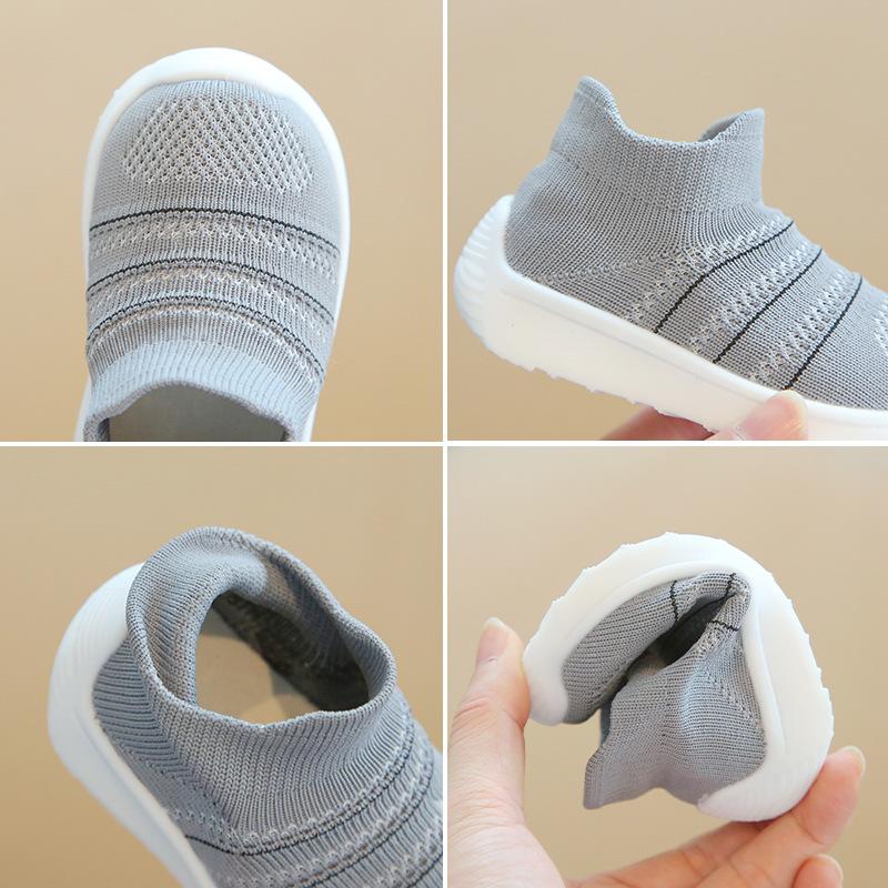 Scarpe traspiranti per bambini, Scarpe da bambina, Scarpe casual, Scarpe con suola morbida, Scarpe per gattonare