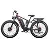 Electric Bicycle All Terrain Duotts 26" 750Wx2 Motor Fully Suspended Adult Electric Bicycle Max Load 150Kg Shimano 7 Speed Black S26