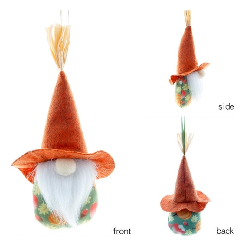 Harvest Festival Hanging Gnomes Set of 4 household Room Kitchen Decoration