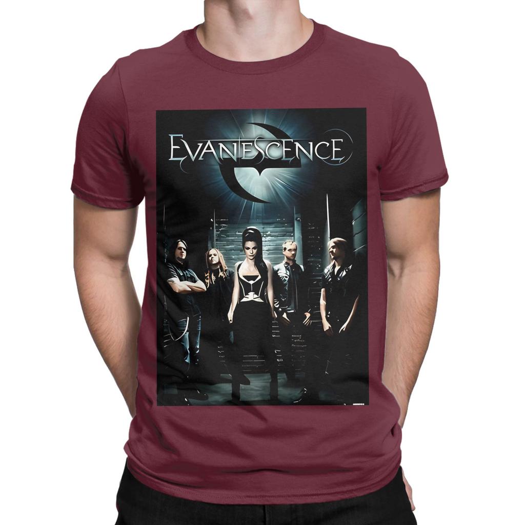 Amy lLee Fan Evanescence Graphic 100 Cotton TShirt Amy lLee Evanescence Tops Tees For Unisex