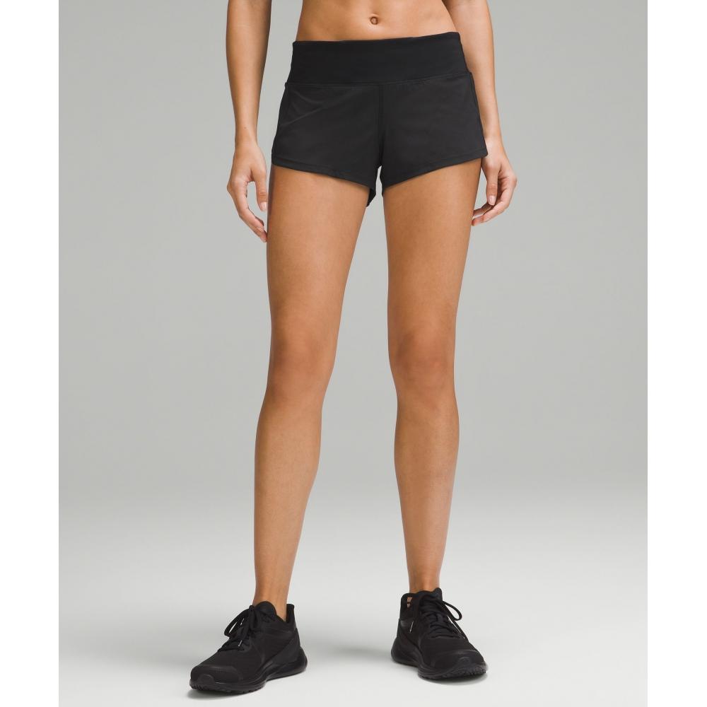 

Lululemon Speed Up Low Rise Lined Short 2.5 Black 14