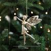 Elk Christmas Gold Plating Hanging Pendant Plastic Christmas Tree Ornaments  Christmas Party